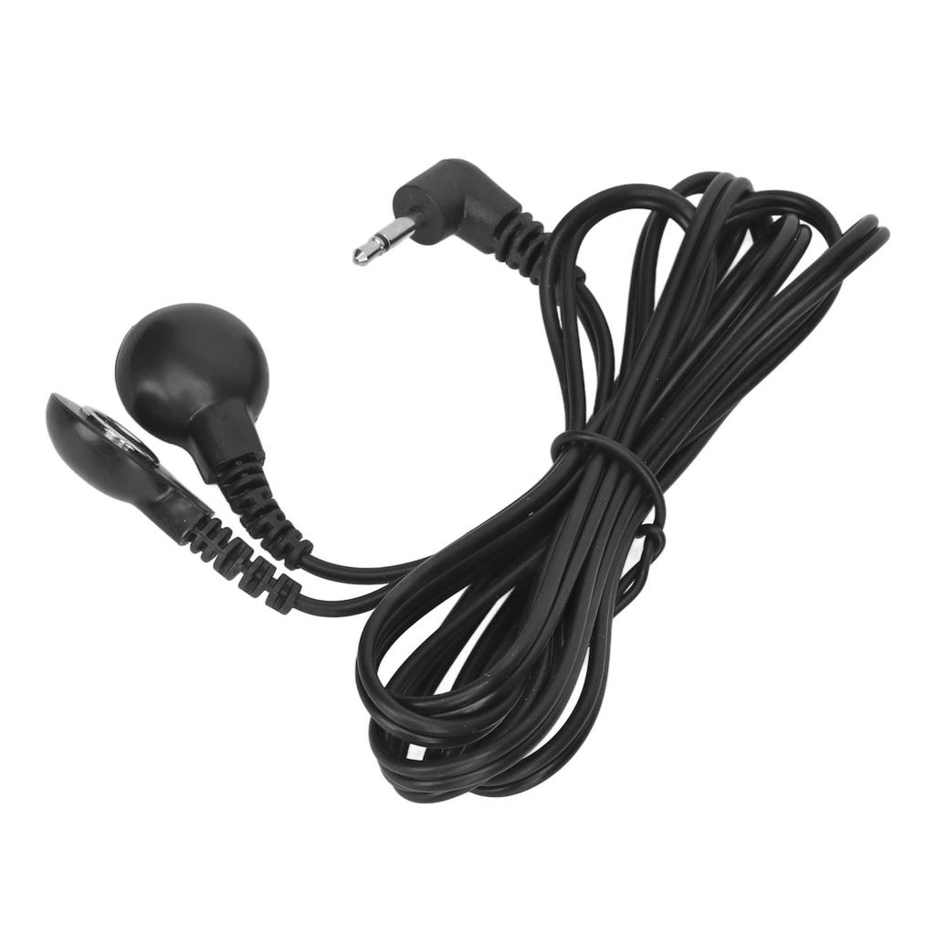 5PCS Electrode Wire Black 2.5mm Elbow 1.2m Long Replacement Lead Wires for TENS Digital Therapy Machine