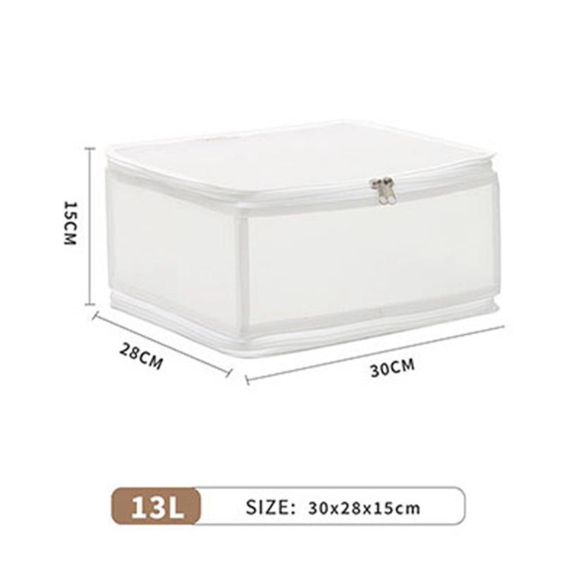 

Складная вместительная сумка для хранения одежды, одеяло, органайзер для гардероба, водонепроницаемый пылезащитный чехол, бытовые принадлежности для спальни 13L