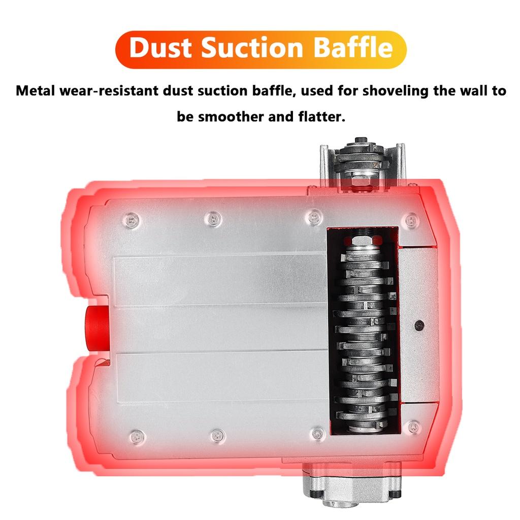 2680W 220V Electric Wall Planer Variable Speed Hand Held Power Tool Wood Cutting High Efficiency Planer Plane Wide Pure Copper Motor