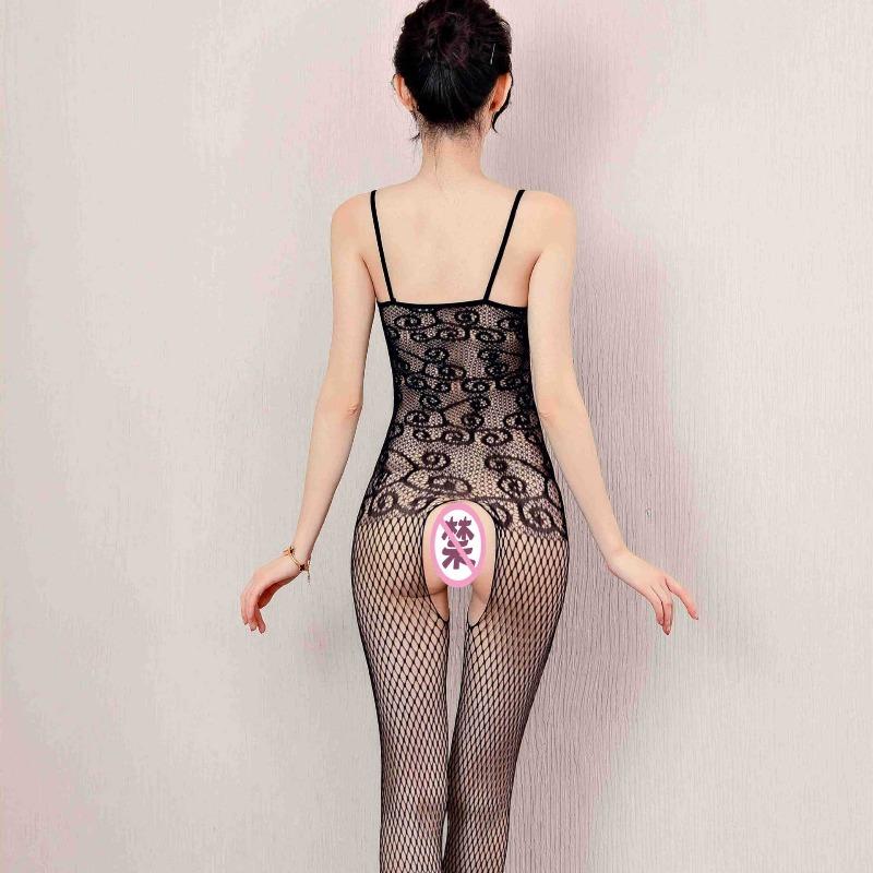 Sexy Underwear Women, Suspender Perspective Sexy Open-file Tights Stockings