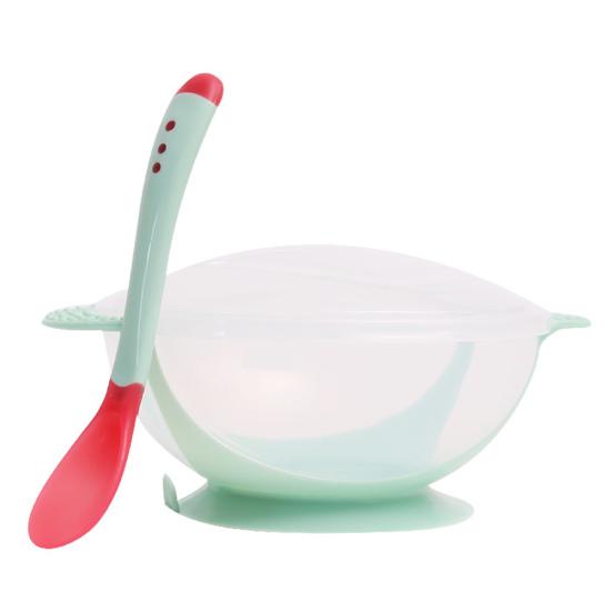 Copii pentru antrenament pentru hrănire, castron pentru cină, set de veselă cu ventuză