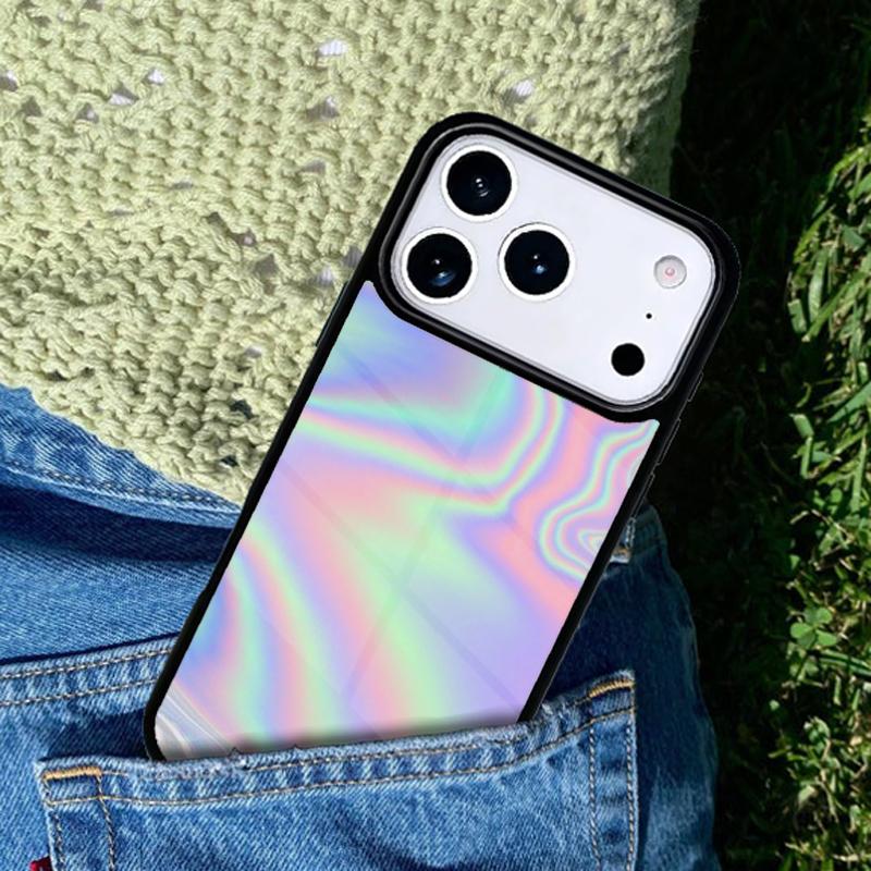Hippie Trippy Psychedelic Message Abstract phone case cover Compatible with for IPhone 17air 16e 15 14 13 12 11Pro Max 17 Air
