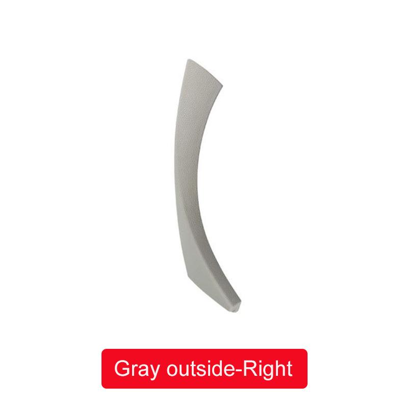 

ABS Ліва Права Внутрішня Ручка Внутрішньої Двері Підлокітник Панель Потягніть Накладку Авто Аксесуари Для BMW 3 Серії E90 E91 Gray outside-Right