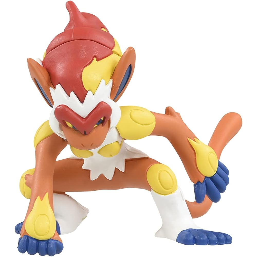 Takara Tomy Pokemon Moncolle MS-59 Goukazaru Figure Toy 4 Years and Up Safety Certified