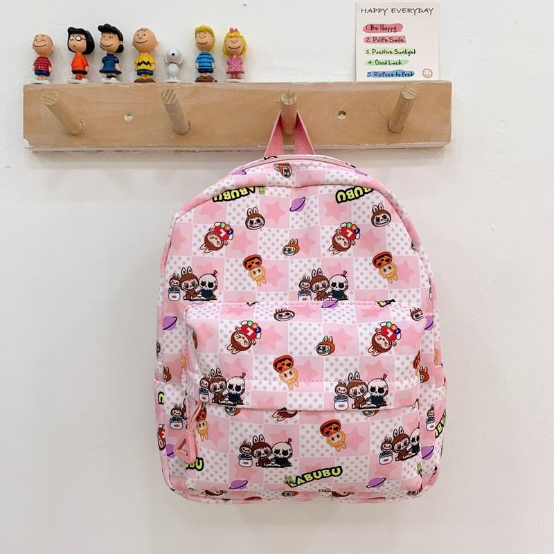 Kindergarten Primary School Students Schoolbag Cartoon Animation Cute Printed Boys And Girls Backpack Children'S Backpack