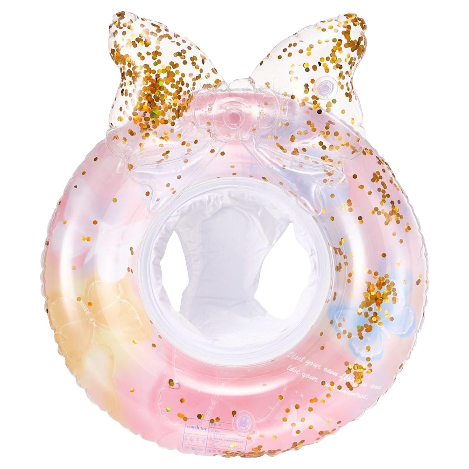 

Блестящий розовый золотой поплавок для бассейна, надувной плавучий круг для бассейна с бантом, плавучая игрушка для бассейна, игрушка для украшения отпуска, плавучий круг для бассейна One Size красный