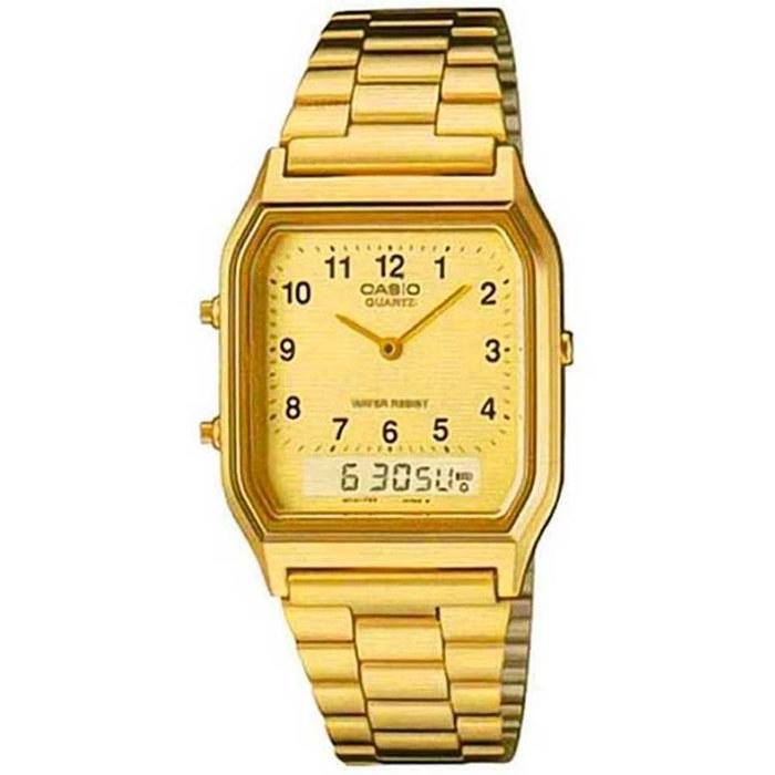 Casio E-Data Bank AQ-230GA-9B Gold