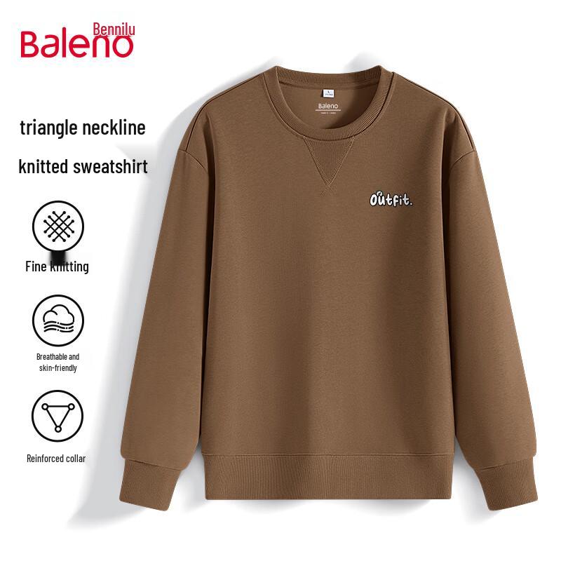Baleno Herren Sweatshirt mit Grafikdruck und Rundhalsausschnitt