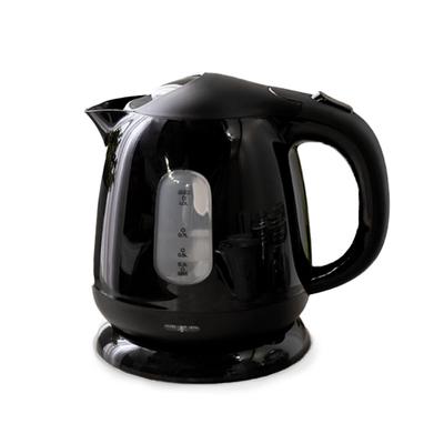 Hiro Corporation Hiro Corporation Compact Easy To See Electric Comes with Equipped with Empty Cooking Prevention Black Kettle, Contents, Kettle,