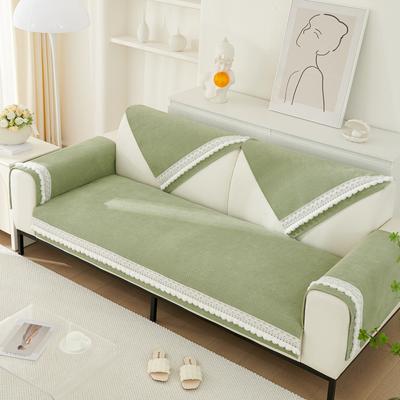 Cuscino per Divano in Cotone e Lino Fresco Cuscino Universale Quattro Stagioni Coperta Copridivano Antiscivolo Tessuto di Copertura