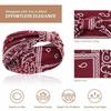 6 PCS Euro-American Style Yoga Hairband Hip-hop Versatile Tapered Headband Sports Headband  Outdoor