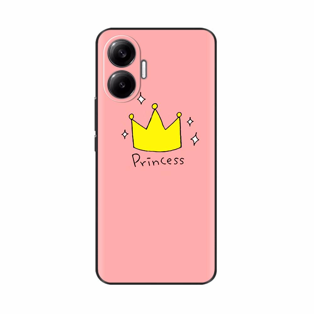For Xiaomi Poco F7 PocoF7 Phone Cover For Redmi Turbo 4 Pro 5G Case Silicone Cute Love Painted Shockproof Shell Bumper Fundas