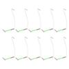 Pack of 10 Balance Hook Divider Fishing Gear Glow Tube Fishing Balance Connector 15/20/30/40cm Feeder Tube Sleeves