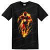The Flash Barry Allen Lightning Superhero T Shirt  Art Graphic Tee Gift
