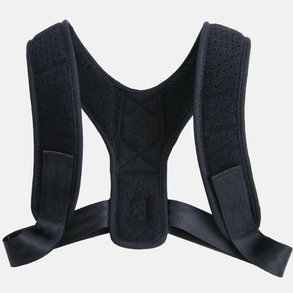 

Effective Breathable Posture Corrector Invisible Reshape Body Back Brace Adjustable Shoulder Straightener for Men Women чорний