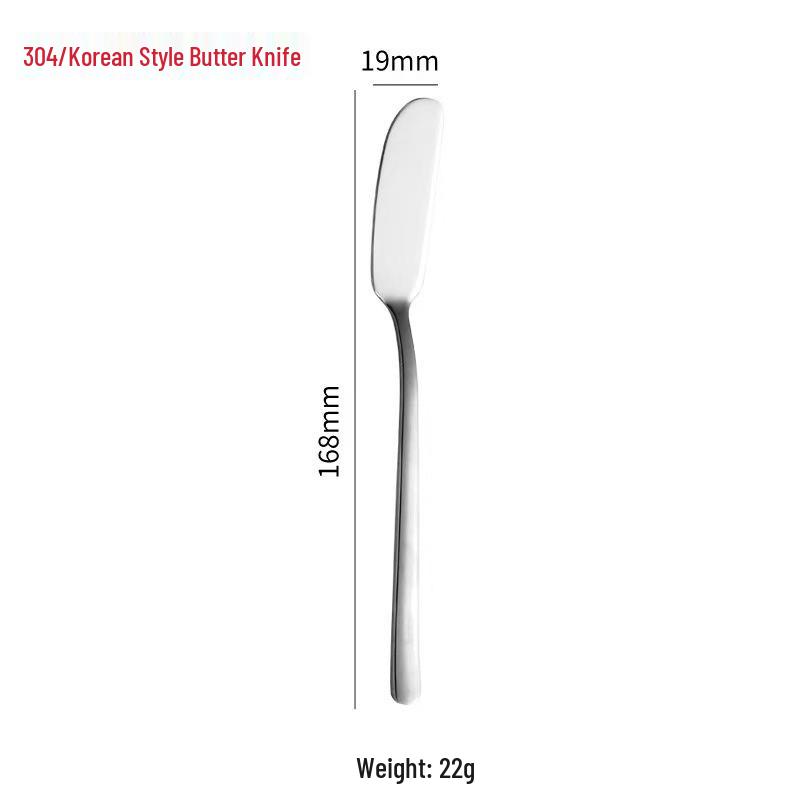 Long-Handled Korean-Style 304 Stainless Steel Spoon & Fork Set: Dessert, Tea, Coffee, Stirring, and Soup Utensils