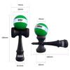 RANGS Kendama, Green, Beech Wood, with Spare String and Threader