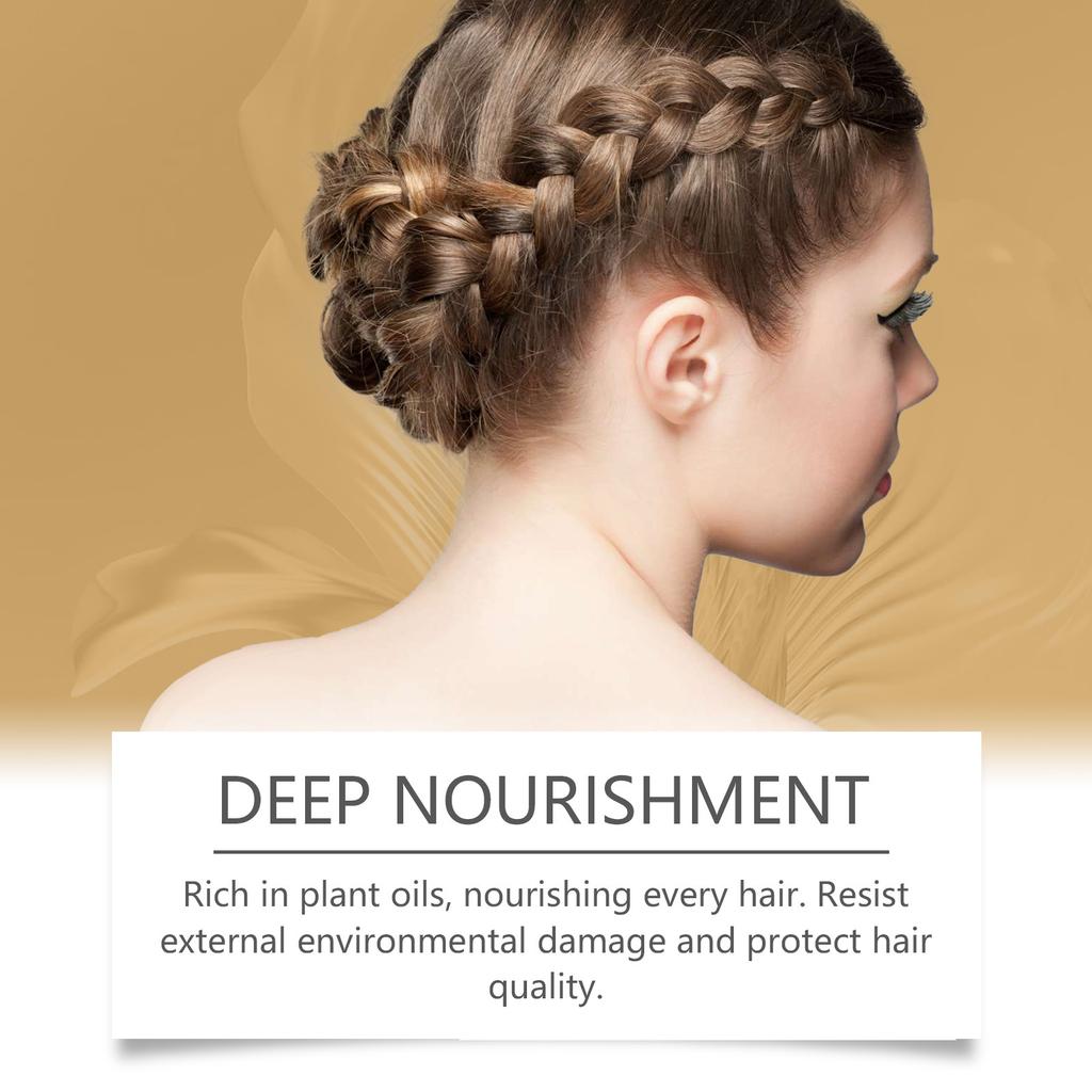 EELHOE Hair Wax Stick Hair Styling Anti-frizz Chopped Hair Tending Natural Shine Solid Styling Portable Hair Wax
