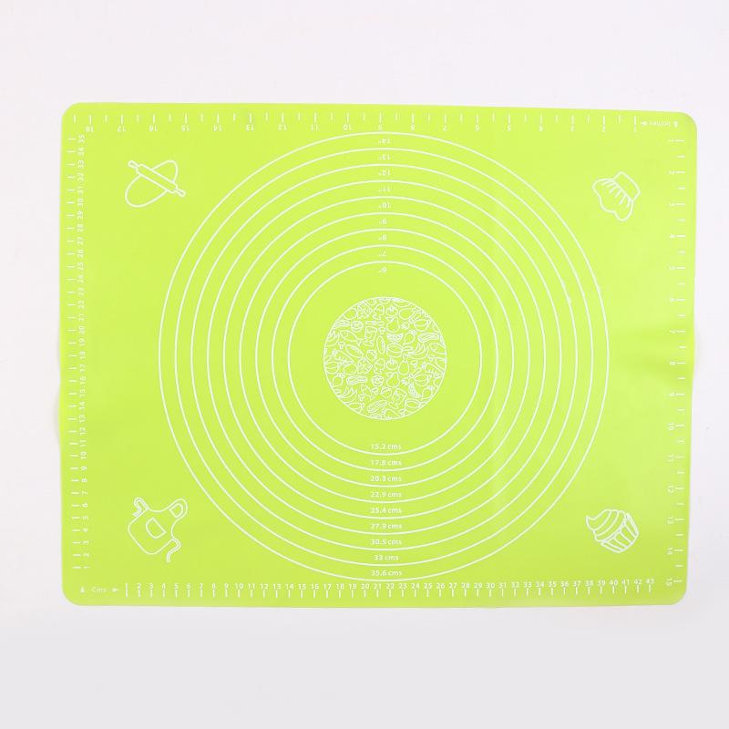 Silicone Kneading & Baking Mat - Heat-Resistant, Thick, Ideal for Dough, Noodles & Cutting