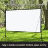 SMVP Portable Dual-Stand Projection Screen