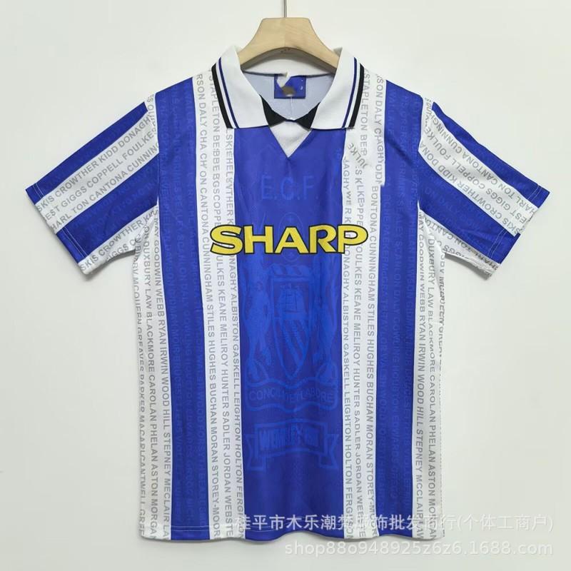 Vintage Retro Football Shirts Classic Club Short Sleeve Soccer Jerseys Men