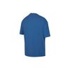 Men's Air Jordan Logo Label Loose Round Neck Pullover Short Sleeve France Blue T-Shirt DZ0605-486
