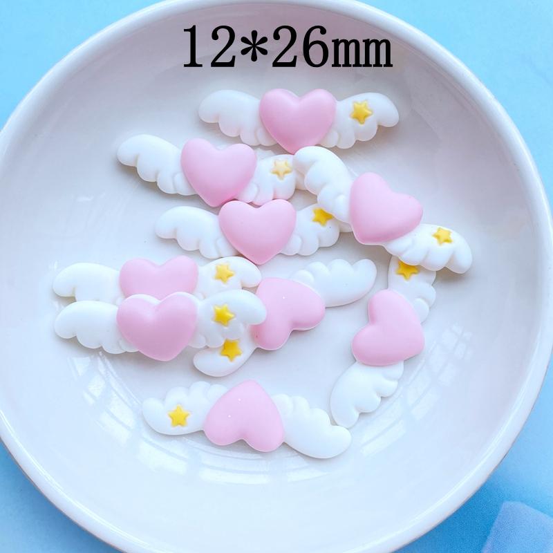 

10 шт. Новые милые мини-конверты с крыльями, плоские резиновые кабошоны, скрапбукинг, DIY, ювелирные изделия, ремесло, украшение, аксессуары