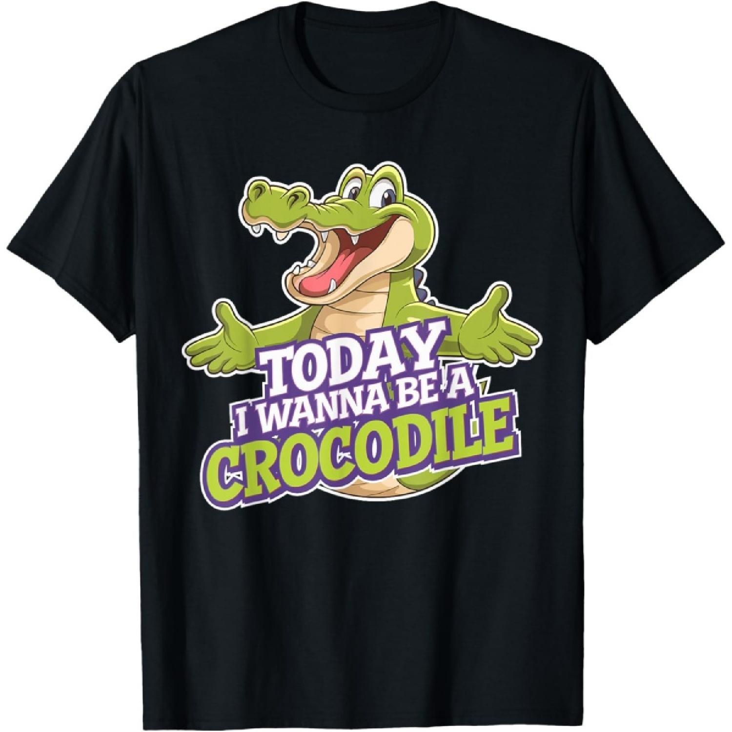 Сегодня я хочу быть футболкой с крокодилом _ Футболка с крокодилом(1) S