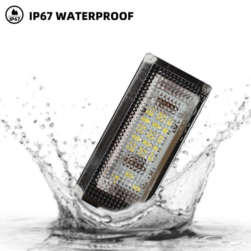 2pcs LED Number License Plate Light For BMW Mini Cooper R50 R52 R53 Full LED Light Canbus Error Free