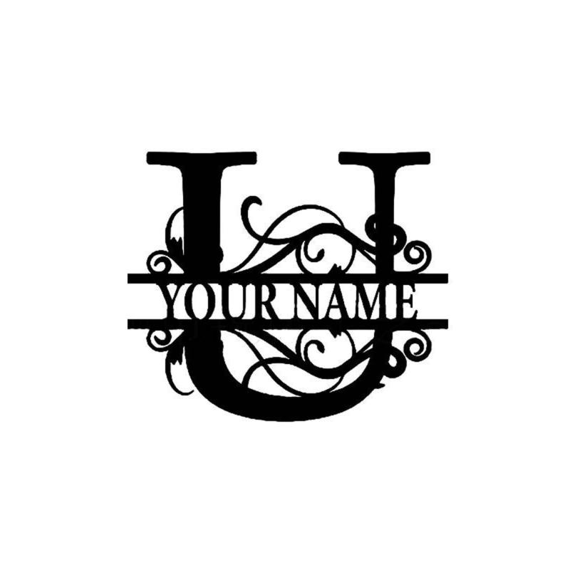 Multipurpose Letters Sign Wrought Iron Decor Ornament Crafts Supplies for Indoor Outdoor Garden Yard Decoration Gift