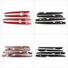 ABS Carbon Fiber for BMW X1 F48 X2 F47 2016-2026 Inner Door Panel Decoration Protection Cover Trim Car Accessories