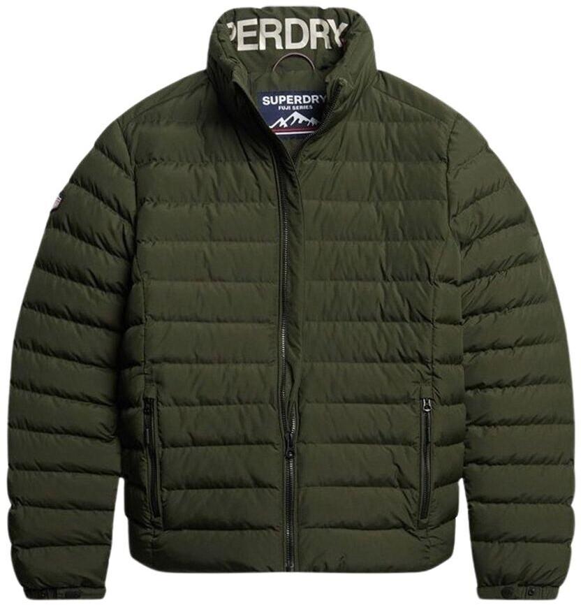 Superdry Fuji Print Padded Winter Jacket (M5011757A-1IP) Green