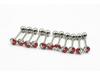 European & American Fashion Punk Style Digimon Oil-Drip Stainless Steel Tongue Ring & Long Ear Cartilage Studs
