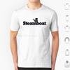Blacked Out Steamboat Resort  Colorado Mountain Resort T Shirt Cotton Men Women DIY Print Steamboat Steamboat Springs Black