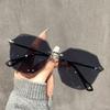 New Vintage Circular Sunglasses Women Men Polygon Sun Glasses Female Round Eyewear  for Male Female Eyeglasses