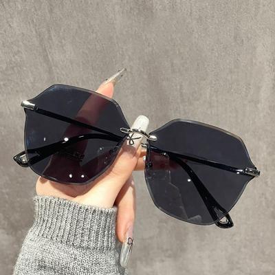 New Vintage Circular Sunglasses Women Men Polygon Sun Glasses Female Round Eyewear for Male Female Eyeglasses