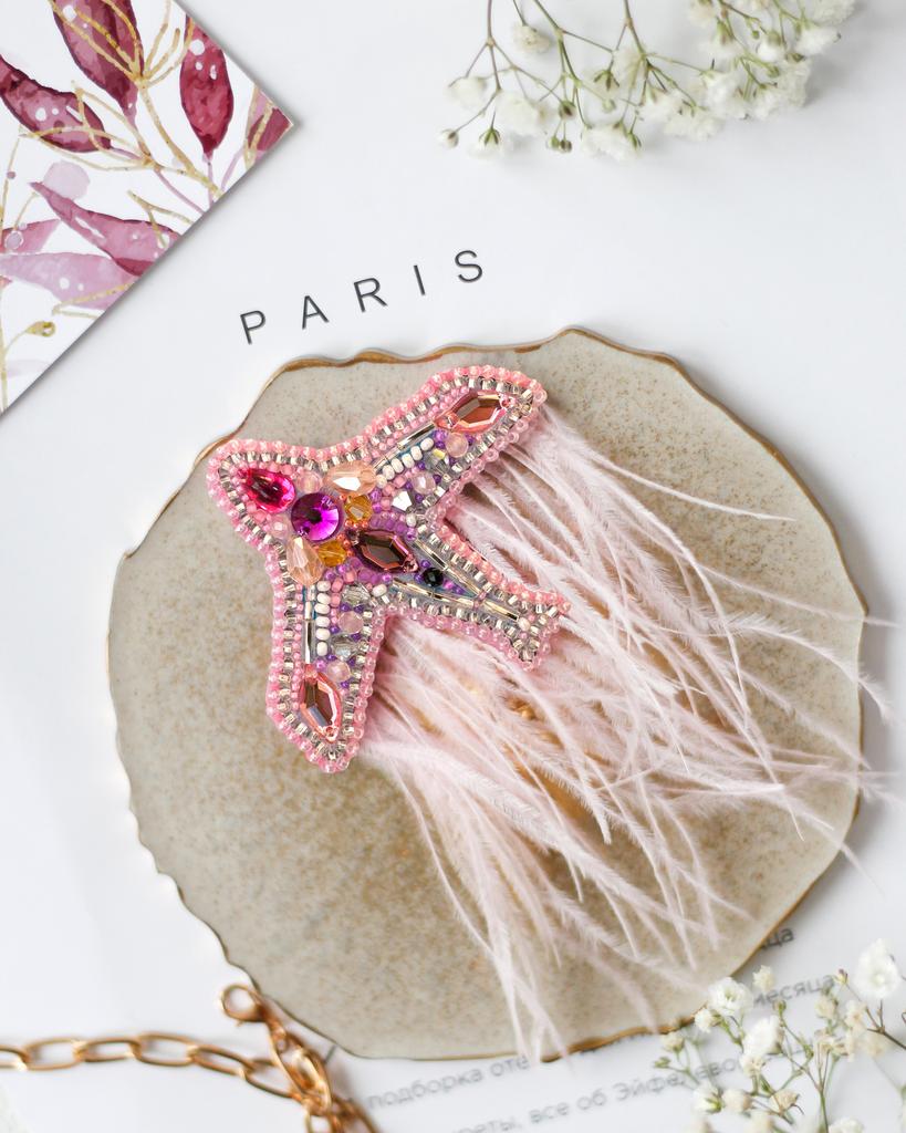 Set für Perlenstickereidekorationen auf natürlicher Kunstleinwand Abris Art-Sortiment