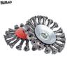 75/100mm M14 Steel Wire Cup Brush Powerful Paint Removal Rotary Tool Twisted Steel Wire Wheel Abrasive For Angle Grinder Debu