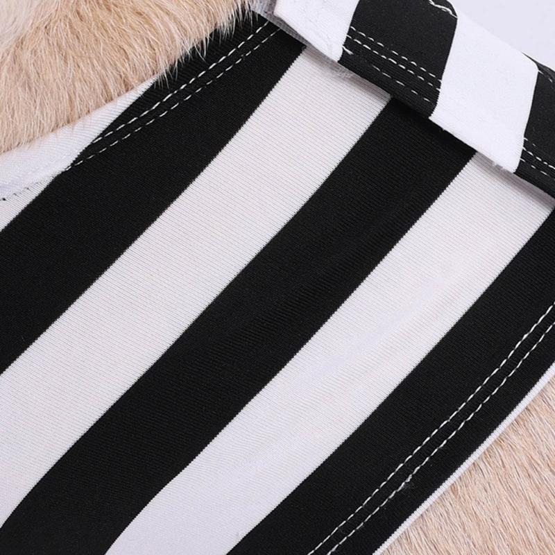 Pet Prisoner Costume Entertaining Festival Outfit Party Wear for Small To Large Cats Dog Masquerade Birthday Celebration