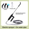 Electric Plant Sprayer with 3 Nozzles Ergonomic Handle Design Rechargeable Widely Used Watering Wand Garden Sprayer