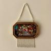 Retro European Embossed Carved Photo Frame - Artistic Luxury Wall Hanging Decoration for Home & B&B