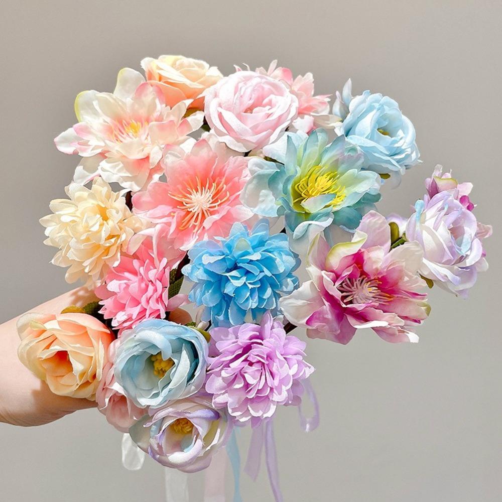 Artificial Flower Fairy Flower Crown Bride Wedding Wedding Headband Fascinating Flower Headbands