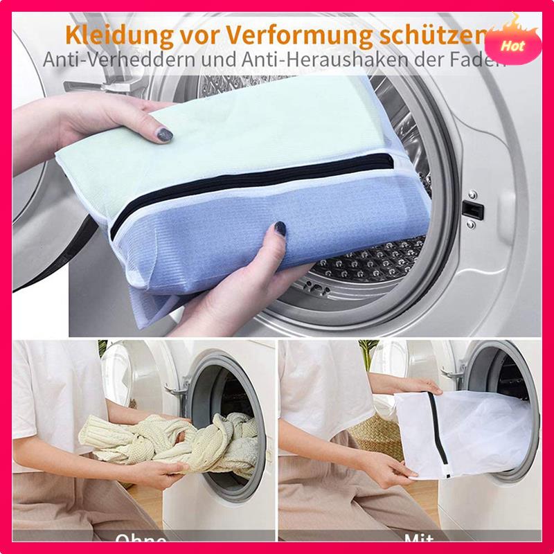 20 Pack Washing Machine Laundry Bags, Zippered Mesh Laundry Bags, Laundry Bags For Blouses, Bras, Hosiery(10S+10L)
