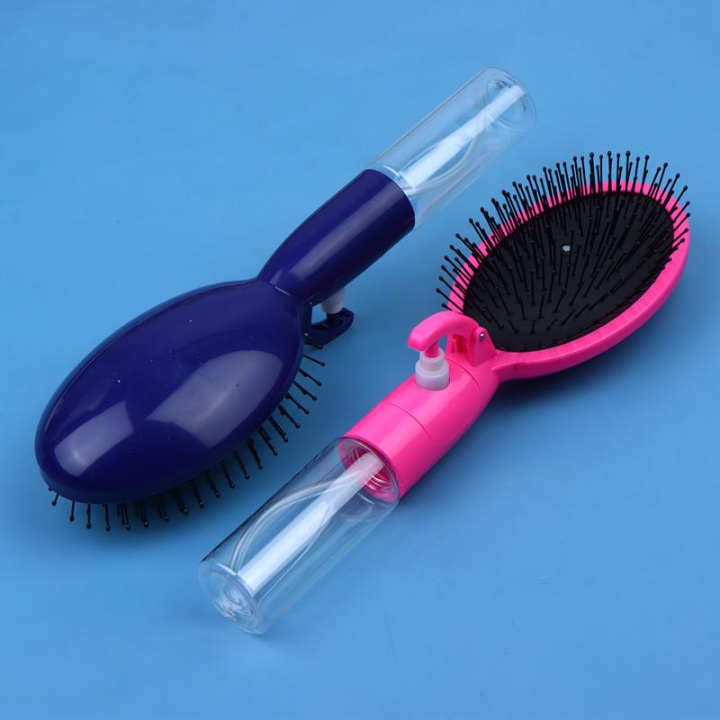 2 In 1 Hair Styling Spray Brush Detangling Anti-Frizz Comb Portable for Travel Women Men Daily Hair Care