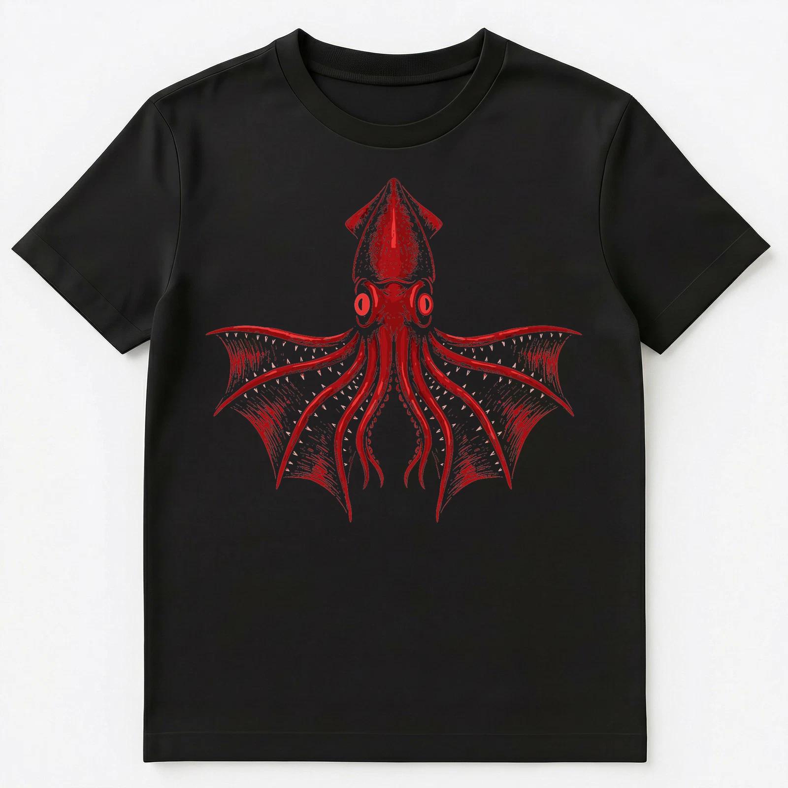 

Vampire Kraken Squid Fan Monstrous Tentacle Creature Unisex T-Shirt 2XL