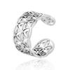Viking Flower of Life Ring Stainless Steel Geometric Open Adjustable Rings for Women Aesthetic Jewelry Valentine's Day Gift 2025