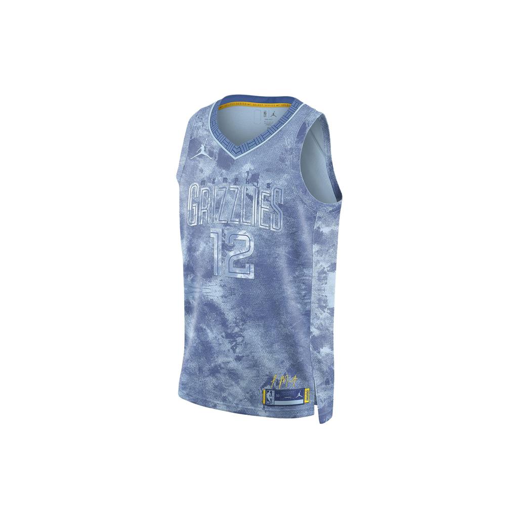 Nike NBA Memphis Grizzlies Ja Morant Dri-Fit Jersey Blue Men Streetwear FD4101-428
