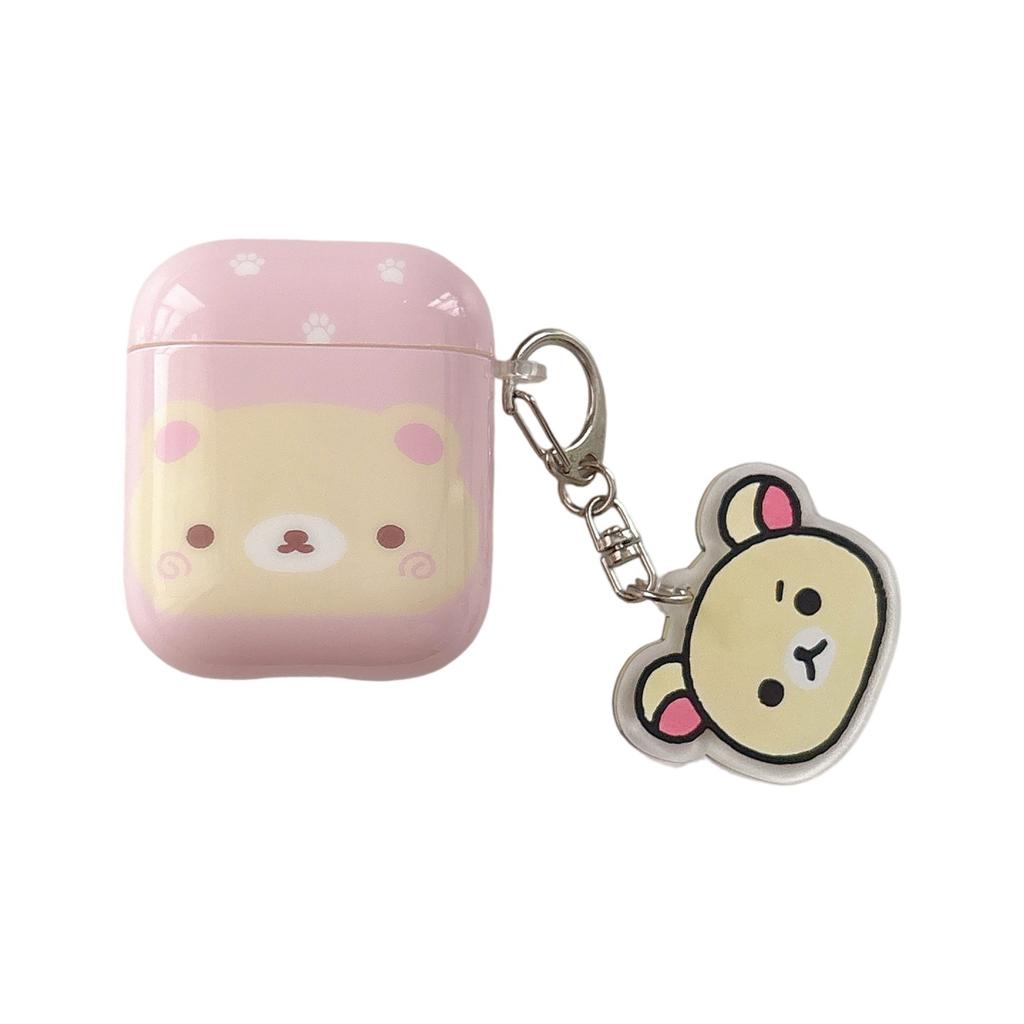 Big face easy bear applies AirPods 1 protective case apple 1/1 generation AirPods pro1 earphone case cute