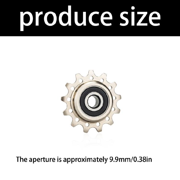 Suspension High Pivots Idler Pulleys Good Compressions Resistance Electric Bike Sprocket 13T Bikes Steel Guide Wheel