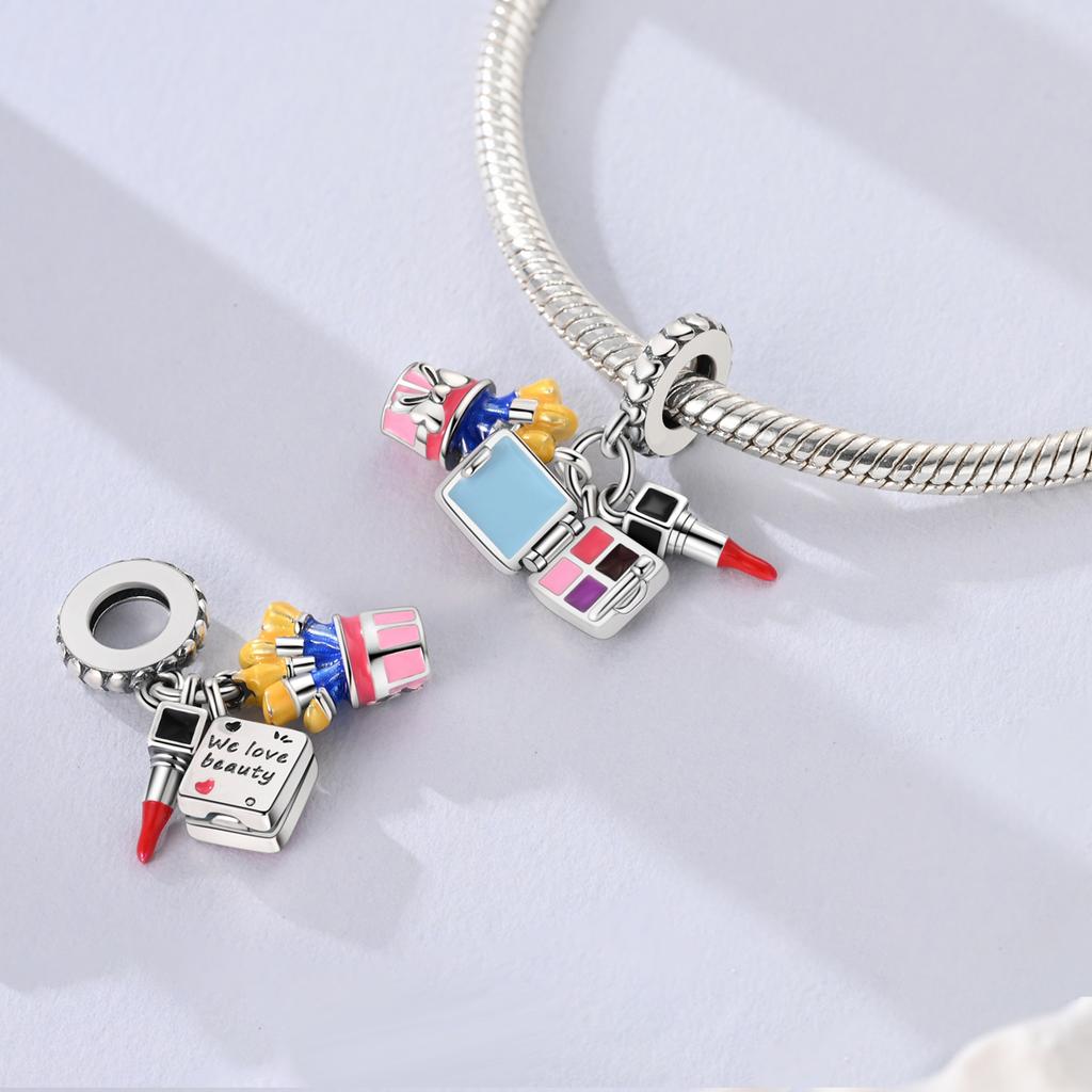 Copper Plated Charms Bow Tie Frogs Beads Fit Bangle Bracelet Pendants Dangle Diy Jewelry Gift For Women